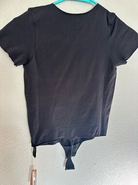 SKIMS Onyx T-Shirt Bodysuit